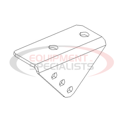 (Boss) [PBA12566-03] BRACKET-MTG, DR, PB, UTV, KUBOTA, 04+ [BLACK]