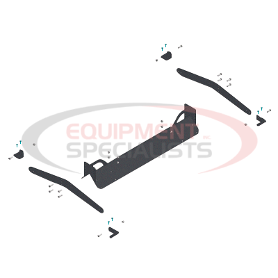 (Boss) [VBS15140] INVERTED V, W/HARDWARE, VBX 6500