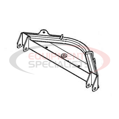 (Boss) [STB12350-03] PUSHFRAME ATT BAR RT3 UTV STB [WELD, BLK]