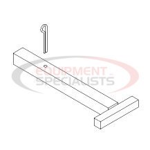 (Boss) [TFR03693] KICKSTAND, SPRING PIN RTII [WELD]