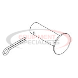 (Boss) [TFR03697] PIN, CLEVIS 3/4X2-1/2 PLT