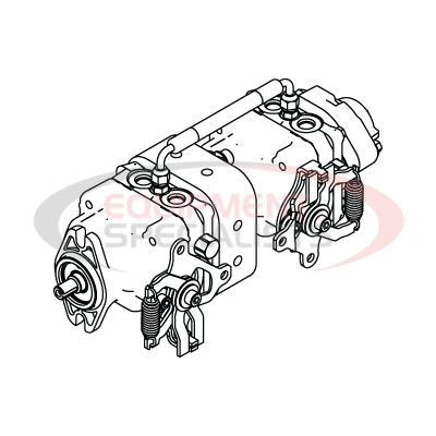 (Boss) [143-0049] PUMP-AXIAL TAND PIST