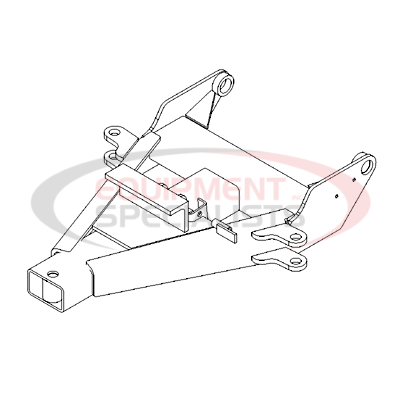 (Boss) [TFR07554-03] PUSHFRAME ASM RT3 STR BLD 10' [WELD, BLK]