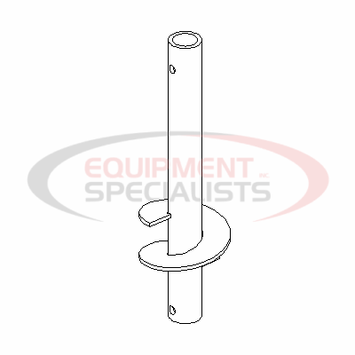 (Boss) [TGS05790-03] AUGER ASM, 2.63 OD, 04UP, TGS [WELD, BLK]