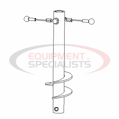 Boss TGS05882 - AUGER W/CABLE ASM'S SET SCREW, TGS | Equipment Specialists
