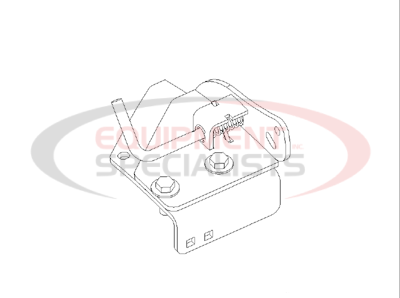(Boss) [BAL03840] WING MNTG BRKT KIT, WITH BASE PLT, DR