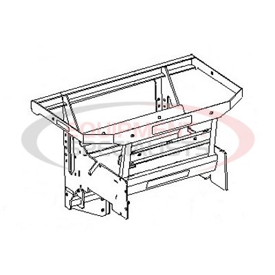 (Boss) [TGS15510-03] FRAME ASM, 2 STAGE, TGS [WELD, BLACK]