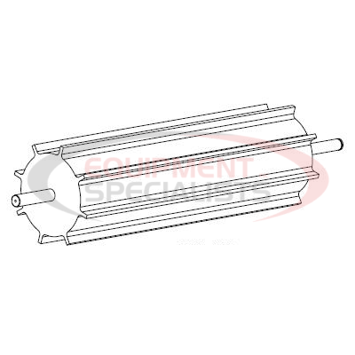 (Boss) [TGS15543] PADDLE, URETHANE, WITH INSERT, 2 STAGE, TGS