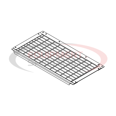 (Boss) [VBS19507-03] WELDMENT, TOP SCREEN, FORGE [WELD] [BLACK]