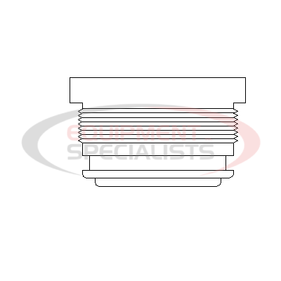 (Boss) [VHD06908] GLAND NUT, ANGLETILT SKDSTR