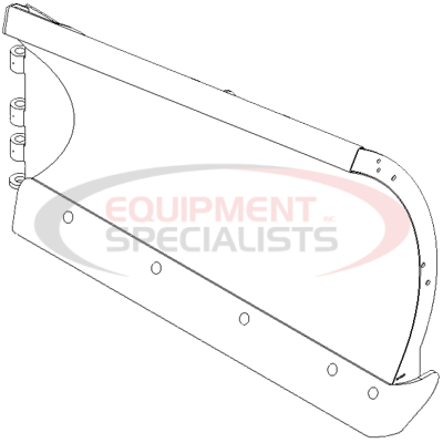 (Boss) [BAL16005] BLADE HALF W/EDGE, RT3, LEFT, 9'2, XT, 09+