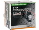8 TON Combination Hitch With Mounting Kit 2 Inch Ball BH8 Series