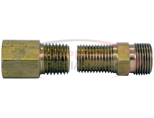 (Buyers) [1220R] 1/2 Inch-20 Thread Bulkhead Fitting