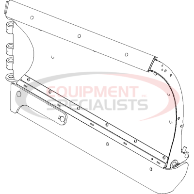 BLADE HALF W/EDGE, RT3, LH, 8'2, SS DXT