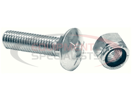 (Buyers) [1301355] SAM CUTTING EDGE 5/8 X 2-1/2 INCH GRADE 5 CARRIAGE BOLT WITH LOCKNUT - SET OF 12