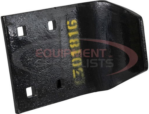 (Buyers) [1301800] SAM CURB GUARD DRIVER SIDE 1/2 X 6 X 12-1/4 INCH HIGHWAY PUNCH PLATE PATTERN