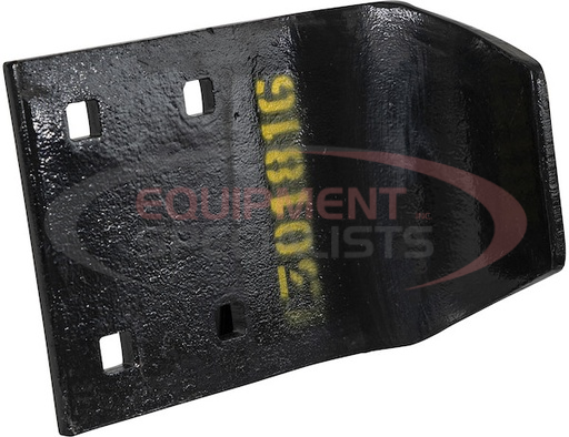 (Buyers) [1301815] SAM Curb Guard Universal 1/2 x 6 x 10 Inch Highway Punch Plate Pattern