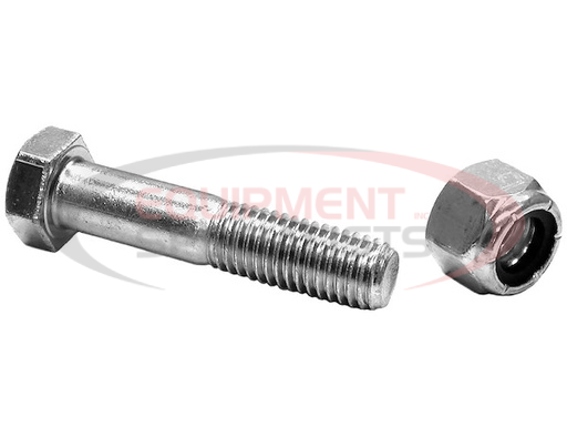 (Buyers) [1302025] SAM KING BOLT AND LOCKNUT ASSEMBLY 3/4-10 THREAD-REPLACES MEYER #09125