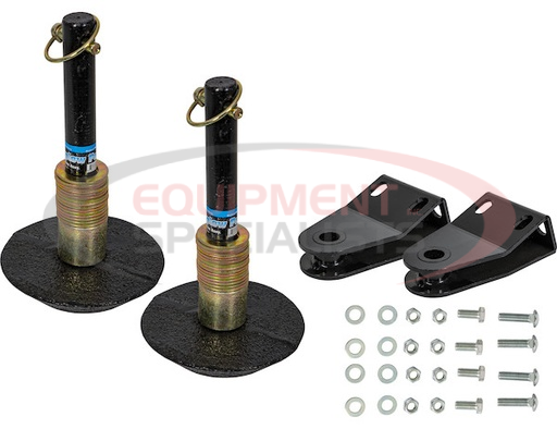 (Buyers) [1303240] SAM Heavy Duty Shoe Assembly for Fisher? and Western? Snow Plows - Complete Kit (Includes Casting, Brackets, and Hardware) - Replaces Fisher and Western #44277-1