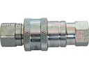 SAM 1/4 INCH QUICK COUPLER (BULK, 100 PER BOX)