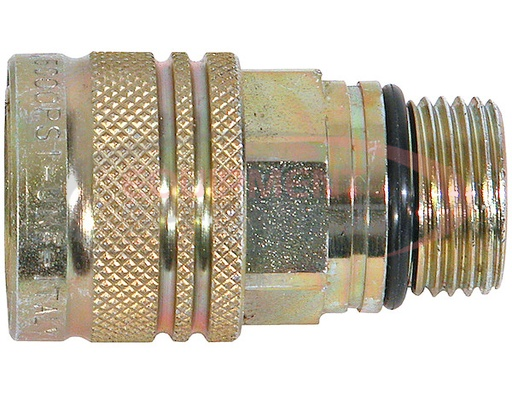 (Buyers) [1304029] SAM Female Coupler 3/4-16 Valve Block Side-Replaces Meyer #22294