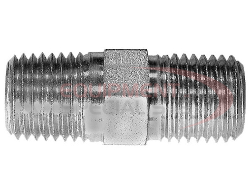 (Buyers) [1304230] SAM 1/4 Inch Hex Nipple-Replaces Western #25519