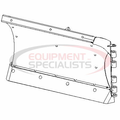 (Boss) [BAR09813] BLADE HALF W/EDGEPOLY, RT3, RH, 8'2, FCE