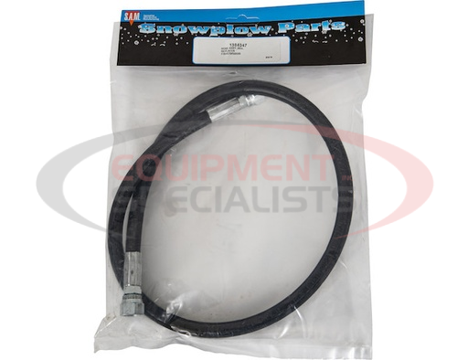 (Buyers) [1304347] SAM Hydraulic Hoses 1/4 x 36 Inch With FJIC Ends-Replaces Fisher #56599
