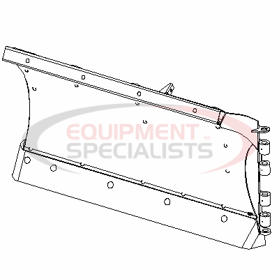 (Boss) [BAR09814] BLADE HALF W/EDGEPOLY, RT3, RH, 9'2, FCE