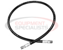 SAM HYDRAULIC HOSE 3/8 X 24 INCH-REPLACES BLIZZARD #B60091