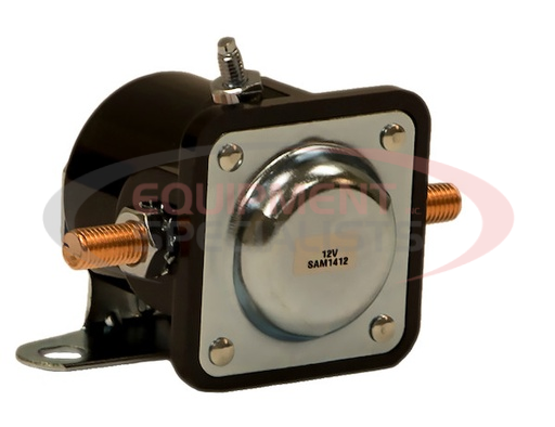 (Buyers) [1306070] 12 Volt Plastic Case Insulated Solenoid Intermittent Duty +12V To Activate