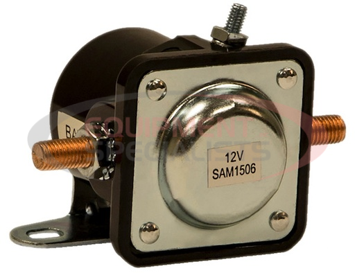 (Buyers) [1306300] 12 Volt Plastic Case Insulated Solenoid Intermittent Duty GND To Activate