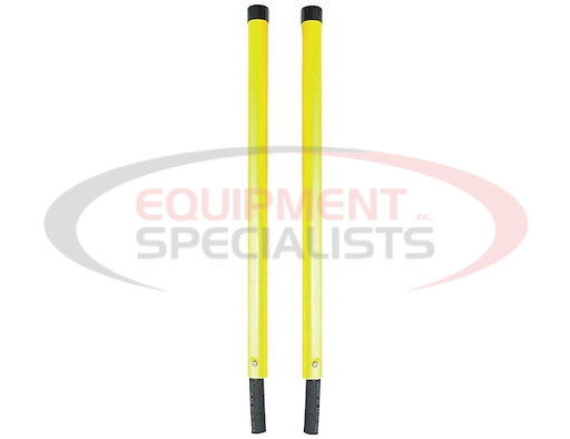 (Buyers) [1308150] 1-5/16 x 24 Inch Fluorescent Yellow Oversized Bumper Marker Sight Rods