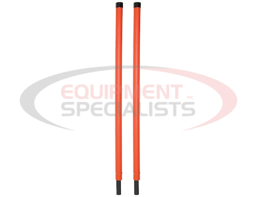 (Buyers) [1308160] 1-5/16 X 36 INCH FLUORESCENT ORANGE OVERSIZED BUMPER MARKER SIGHT RODS