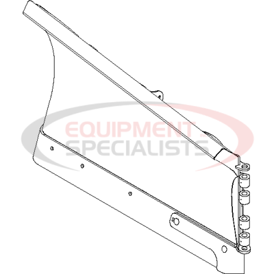 (Boss) [BAR18055] BLADE HALF W/EDGE, RT3, RH, 9'2, STEEL DXT
