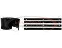 SAM Rubber Snow Deflector C-8.5/M-9/M-10 With Mounting Kit-Replaces Meyer #12898