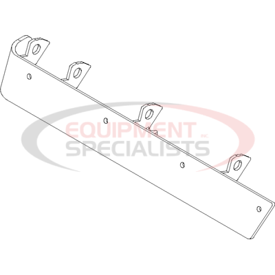 (Boss) [BAR18135-03] BASE ANGLE ASM, RH, 8.2 V, DXT [WELD, BLK]