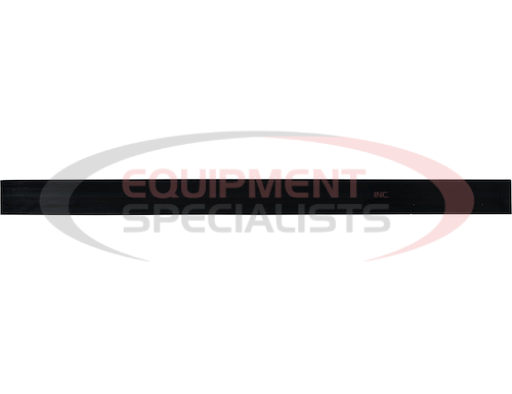(Buyers) [1312534] SAM Cutting Edge 1 x 6 x 80 Inch - Black Ultra Dense Polyethylene - No Holes