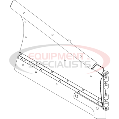 (Boss) [BAR18195] BLADE HALF W/EDGE, RT3, RH, 9'2, SS DXT