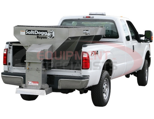 (Buyers) [1400701SS] SALTDOGG 1.5 CUBIC YARD ELECTRIC STAINLESS STEEL HOPPER SPREADER - ADJUSTABLE