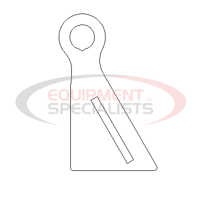 (Boss) [BAX00090] HINGE PIN YOKE, LEFT, LOWER, RT3V