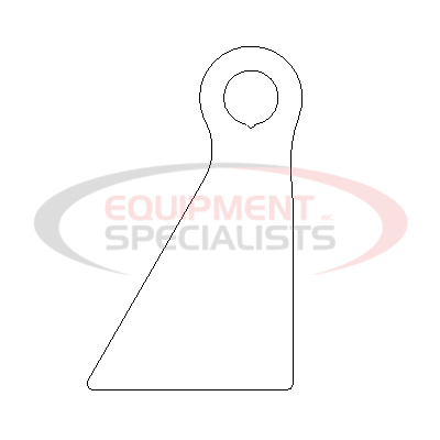 (Boss) [BAX00094] HINGE PIN YOKE, RIGHT, LOWER, RT3 V-BLADE