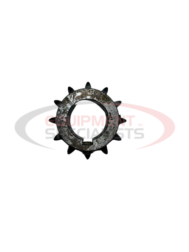 (Buyers) [1411915] REPLACEMENT 1 INCH 12-TOOTH YELLOW ZINC ENGINE SPROCKET WITH SET SCREWS FOR #40 CHAIN