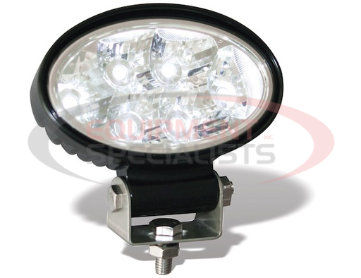 (Buyers) [1492113] 5.5 Inch LED Clear Oval Flood Light