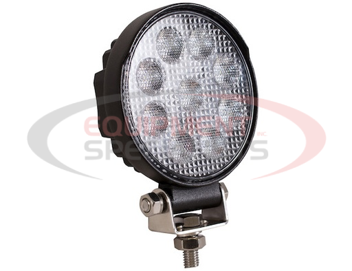 (Buyers) [1492114] 4 INCH WIDE ROUND LED CLEAR FLOOD LIGHT