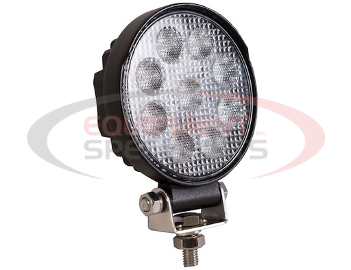 (Buyers) [1492114] 4 Inch Wide Round LED Clear Flood Light