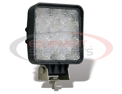 (Buyers) [1492119] 5 Inch Square LED Clear Flood Light