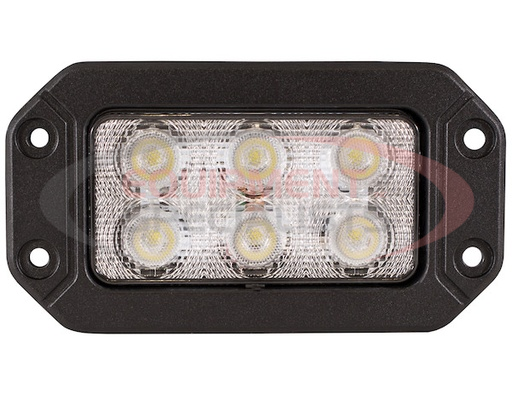 (Buyers) [1492191] 6.5 Inch by 3.5 Inch Rectangular LED Clear Flood Light