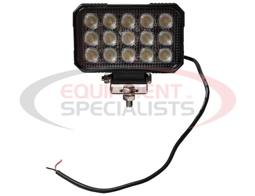 (Buyers) [1492196] 6 Inch Ultra Bright Rectangular LED Clear Flood Light