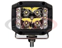 ULTRA BRIGHT WIDE ANGLE 4 INCH BY 3 INCH RECTANGULAR LED CLEAR SPOT-FLOOD COMBINATION LIGHT